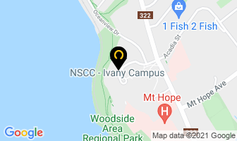 Nova Scotia Community Water Front Campus in Dartmouth map