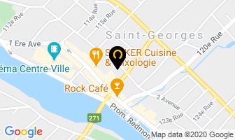 Novalux Communication Marketing Impression in Saint-Georges map