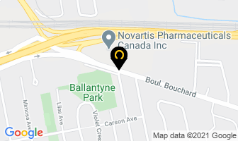 Novartis Pharma Canada Inc in Dorval map