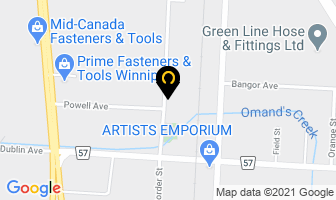 Novelty Printers in Winnipeg map
