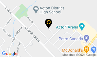 Ns Graphic & Web Design in Halton Hills map