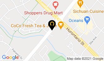 Nu Class Martial Arts in Mississauga map