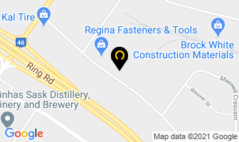 Nu-Fab Building Products in Regina map