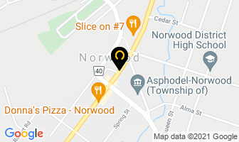 Nu Form Art Inc in Norwood map