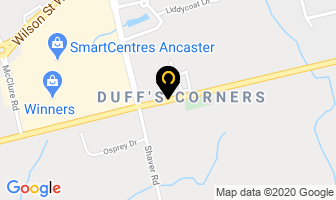 Nuell George Earthmoving Equipment in Hamilton map