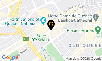 Nuit Blanche in Ville de Québec map