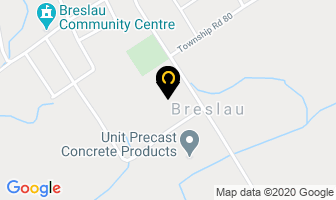 Nulook Blinds in Breslau map