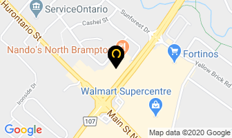 Numi Beauty & Laser in Brampton map