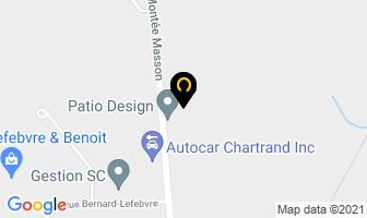 Numinex Systemes Inc in Beauharnois map