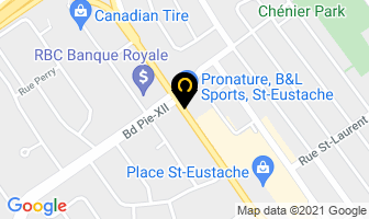 Nupb/automobiles Volkswagen St-Eustache in Saint-Eustache map