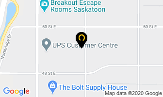 Nutana Machine Ltd in Saskatoon map