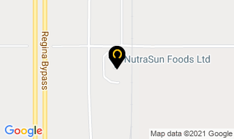 Nutrasun Foods Ltd in Regina map