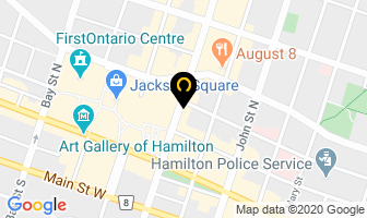 Nutri Source in Hamilton map