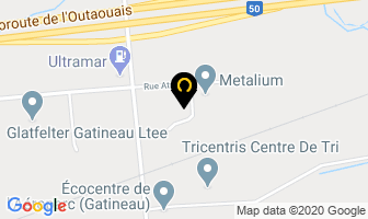 Nutrite Aol in Gatineau map