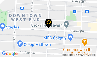 Nuvostyle Diamonds in Calgary map