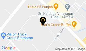 O J Automotive Repairs in Brampton map