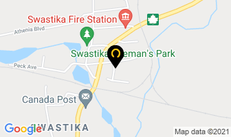 O N Telecom in Kirkland Lake map