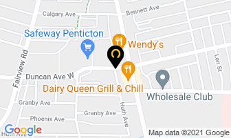 O P Office Products in Penticton map