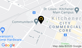 O Sk Productions Inc in Kitchener map