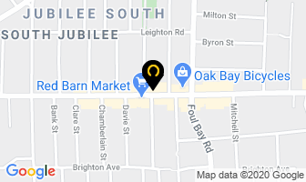 Oak Bay Hearing Clinic in Victoria map