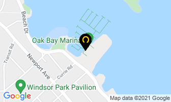 Oak Bay Marina in Victoria map