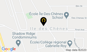 Oak Island Massage Therapy in Ile des Chênes map