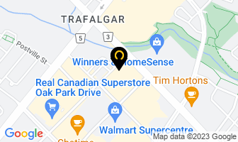Oak Physio &Amp; Wellness in Oakville map