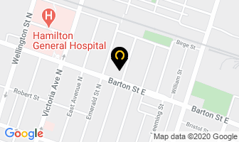 Oakland Auto Body in Hamilton map