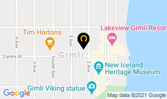 Oakley Vision Center in Gimli map
