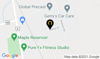 Oakridge General Contractting Ltd in Maple Creek map
