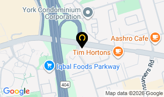 Oaks Home Services in North York map