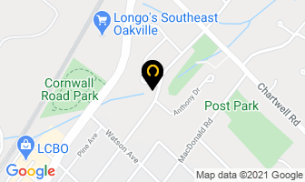 Oakville Cabinetry in Burlington map
