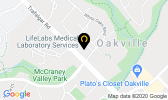 Oakville Centre For Cognitive Therapy in Burlington map
