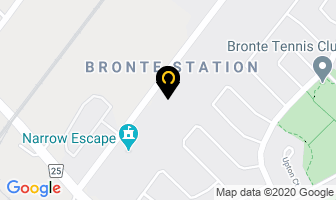 Oakville Customs Brokerage in Burlington map