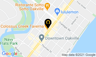 Oakville Speech Clinic in Burlington map