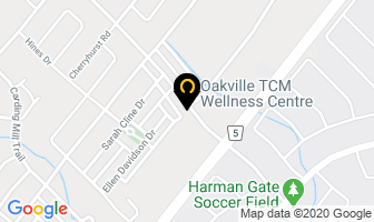 Oakville T.c.m Wellness Centre in Burlington map
