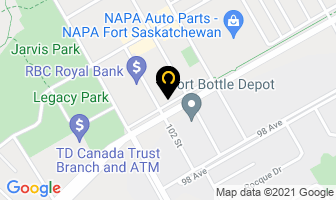 Oakwood Management Ltd in Fort Saskatchewan map