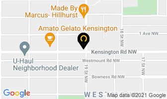 Oasis Flower Shop in Calgary map