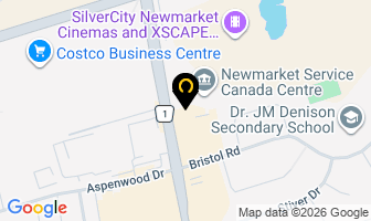 Oasispark Dental in Newmarket map