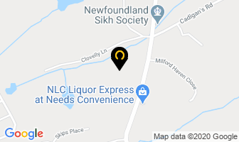 O'brien Masonry Ltd in Logy Bay-middle Cove-outer Cove map