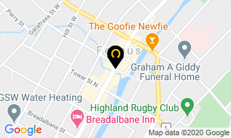 O'brien's Tap House in Fergus map