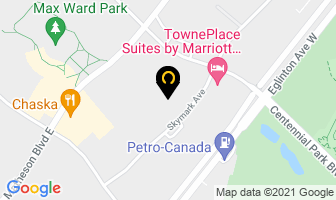 Oce Canada Inc in Mississauga map