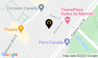 Oce Canada Inc in Mississauga map