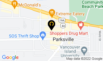 Oceanside Tax Services in Parksville map