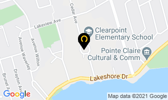 October House in Pointe-Claire map