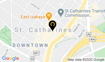 Oddfellows Temple in St. Catharines map