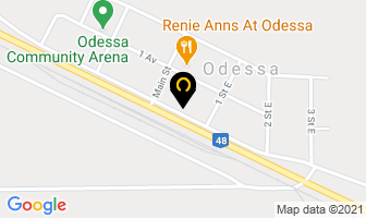 Odessa Co-Op Store in Odessa map