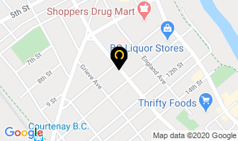 Odlum Brown Limited in Courtenay map