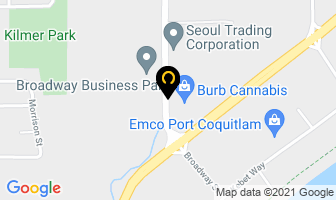 Odorchem Mfg Corp in Port Coquitlam map