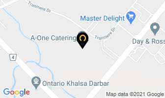 Off The Bone Meat Products Ltd in Mississauga map